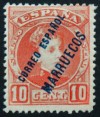 1903-09 MARRUECOS Ed#4* 10 c.rojo CORREO ESPAÑOL 