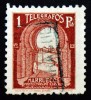 1938 MARRUECOS Telégr.ED#46º 1Pta castaño rojizo 