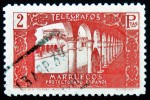 1938 MARRUECOS Telégr.ED#47º 2Pts rosa carmín 