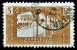 1938 MARRUECOS Telégr.ED#48º 5Pts castaño claro 