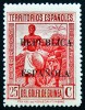 1931 GUINEA ED#222* 25c rojo REPUBLICA ESPAÑOLA 