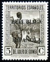 1931 GUINEA Ed# 218**  5 c.castaño negruzco (204)  