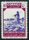 1943 IFNI Ed# 21**  40 c. malva y violeta. 