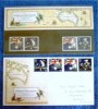 The AUSTRALIAN BICENTENARY MINT Stamps Pack 191 + FDC 