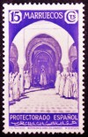 1935-37 MARRUECOS ED151* 15 c.violeta (1.6.1937)  