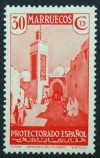 1935-37 MARRUECOS ED154*  30 c.rojo (1.6.1937)  