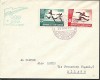 San Marino FDC to Italy 1955 Olympic Games 