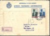 San Marino FDC to Italy 1955 