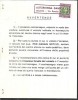 Italy circulating license document  + revenue stamp 