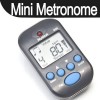 LCD Digital Beat Tempo Mini Metronome Black 