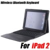 Leather Case + Bluetooth Wireless Keyboard For iPad 2 