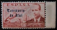 1949 IFNI Ed#59** 25 c.rojo (941-A) TIRADA:16.000 