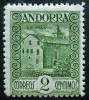 1929-34 ANDORRA Ed#15*  2 c.verde oliva   