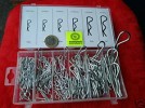 150 PC R CLIP/HAIR PIN CLIP ASSORTMENT 