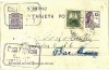 Tarjeta Postal La Bisbal a Barcelona 15 jul.1937