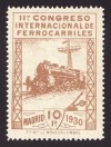 ED Nº 481**-CONGRESO INT. DE FERROCARRILES- (1.500  € )