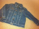 -:¦:- BOYS *NEXT* DARK BLUE DENIM COAT AGE 3-4 YEARS -:¦:- 