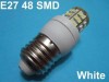 E27 Cool White 48 SMD LED Spot Light Bulb Lamp 230V New 