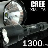 1300 Lumens CREE XM-L XML T6 LED Flashlight Torch KE-1 