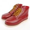 LEATHER WORK BOOTS WING SHOES US 10 EURO 43 