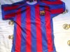 Camiseta de futbol del F.C. Barcelona 100% OFICIAL Nº10 RONALDINHO talla 8 