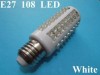 E27 108 LED White Bulb Lamp 230V 5W light 5500-7000K 