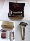 Vintage Valet Auto Strop safety razor in original brass box 