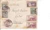 ANDORRA 1948 COVER WITH 6 DIF. STAMPS TO SWITZERLAND 