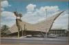 1950's KON TIKI HOTEL Odd Roof & Big Sign 24th St & Van Buren Phoenix Arizona AZ 