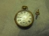 1888 1889 GOLD WALTHAM POCKET WATCH ENGRAVED RARE WORKING BEAUTIFULL 