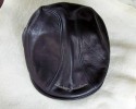 Harley Davidson Black Leather Hat NWT Sz S/M 