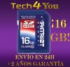 Tarjeta SD 16GB PATRIOT SD HC Card *¡ENVÍO 24h! Totalmente Nuevo y con Garantía* 