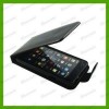 Black Flip Leather Case for Samsung Galaxy S 2 II i9100 Pocket Cover Pouch 