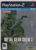 METAL GEAR SOLID-SNAKE EATER-JUEGO PS2-METALICA-ESPAÑA 