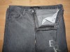 VERSACE COUTURE JEANS  RARE QUALITY GREYS/LOGOS DESIGNER 34X34  VERY NICE ITALY 