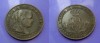 Spain 2 1/2 Centimos 1868  4 pointed star 