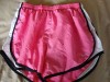 Womens Nike Pink/Black/White Dri-Fit Running shorts Size M Excellent Condition 