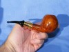 UNSMOKED ALDO MORELLI, BLOWFISH STYLE, (9mm) FILTER ESTATE PIPE, L@@K. 