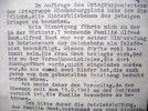 Official letter with sad background - Gau Gdansk 1944 