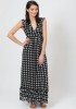 YUMI LOVE HEART MAXI DRESS, THIS SEASON, MED, BLUE 12 14 