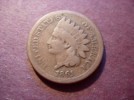 1861 G/VG SEMI-KEY DATE INDIAN HEAD CENT NICE ORIGINAL COPPER NICKEL COIN 