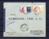 SPAIN , CANARY ISLANDS , 1938 , nice AIRMAIL covers to GERMANY , CENSORED !  