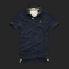 Abercrombie and Fitch Classic Polo Shirt (XXL) Navy 