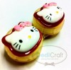 NEW Hello Kitty Girl Bow Kid Eye Contact Lens Case Gift 