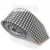 Lihua Grids Stylish Premium Luxury Quality Slim Tie Narrow Necktie 5cm C80 