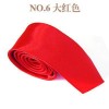 Lihua Red Stylish Premium Luxury Quality Slim Tie Narrow Necktie 5cm C21 