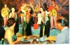 Vintage Postcard Yankee Clipper Gill Hotel Polynesian Room Dancers Costumes  