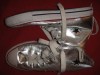 bellissime scarpe argentate CONVERSE ALL STAR 38 1/2 51/2 Chuck Taylor 