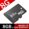 NEW 8GB MicroSD Micro SD TF Memory Card+Free Adapter For Motorola HTC SAMSUNG 