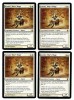 ** MTG 4X KATAKI, WAR´S WAGE - KATAKI, EL PRECIO DE LA GUERRA ** 